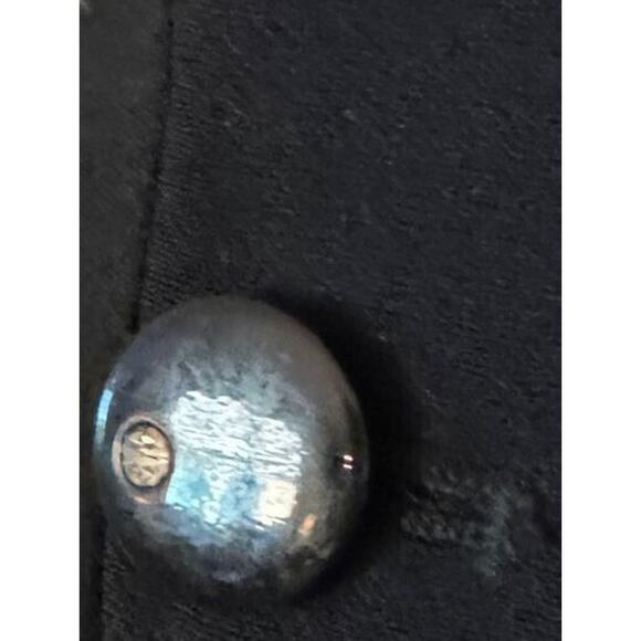 Vintage WOMENS Louis Féraud Tuxedo WOOL Blazer SZ 10 - Picture 4 of 5